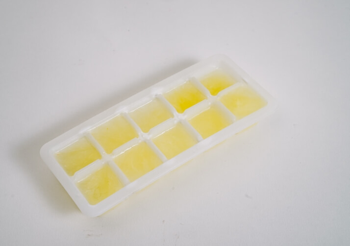 製氷皿で冷凍保存